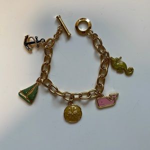 Never worn vineyard vines charm bracelet